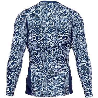 Chokefish™ Long Sleeve Rashguard Maori Men's Shirt-009